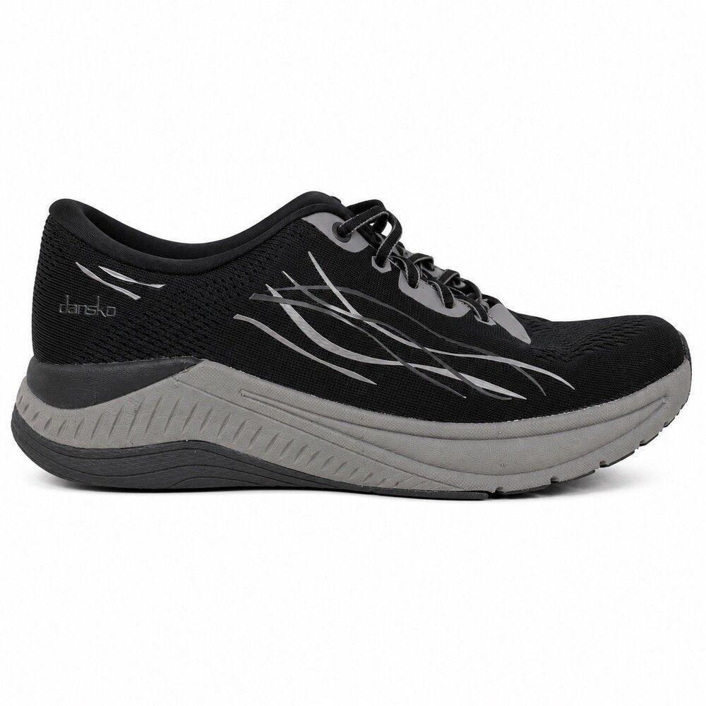 Dansko Linda Womens EU 41 US 10.5-11 Black Gray Comfort Walking Sneakers